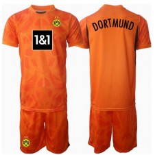 Borussia Dortmund Keeper Tredjedraktsett Barn 2024-25 Kortermet (+ korte bukser)